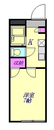 レオパレススカイブルーの物件間取画像